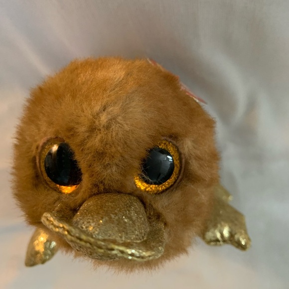 NWT Ty Perry Brown Platypus Beanie Boos - Picture 5 of 6